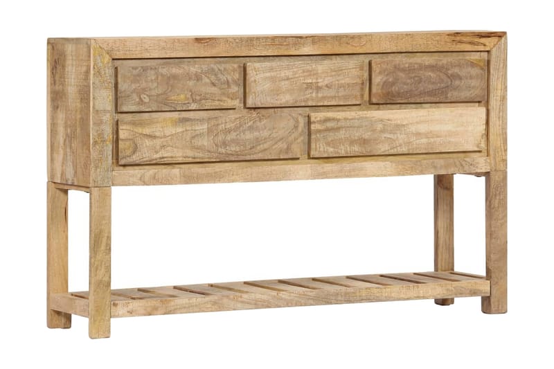 Skänk 120x30x75 cm massivt mangoträ - Brun - Förvaring - Förvaringsmöbler - Sideboard & skänk