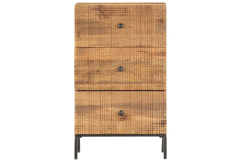 Skänk 45x30x75 cm massivt mangoträ - Brun - Förvaring - Förvaringsmöbler - Sideboard & skänk