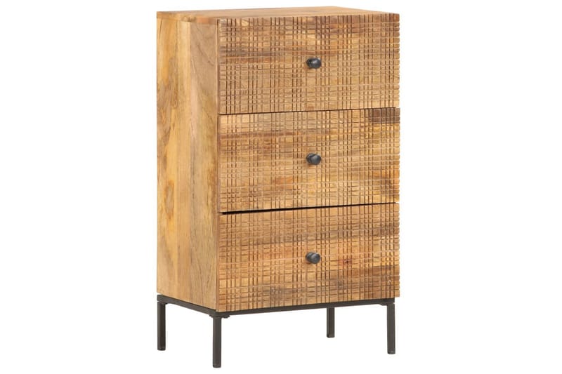 Skänk 45x30x75 cm massivt mangoträ - Brun - Förvaring - Förvaringsmöbler - Sideboard & skänk