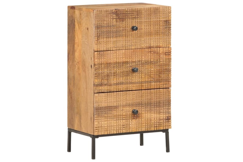 Skänk 45x30x75 cm massivt mangoträ - Brun - Förvaring - Förvaringsmöbler - Sideboard & skänk