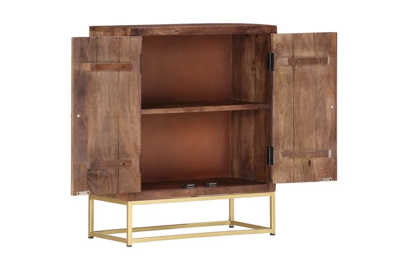 Skänk 60x30x75 cm massivt mangoträ - Brun - Förvaring - Förvaringsmöbler - Sideboard & skänk