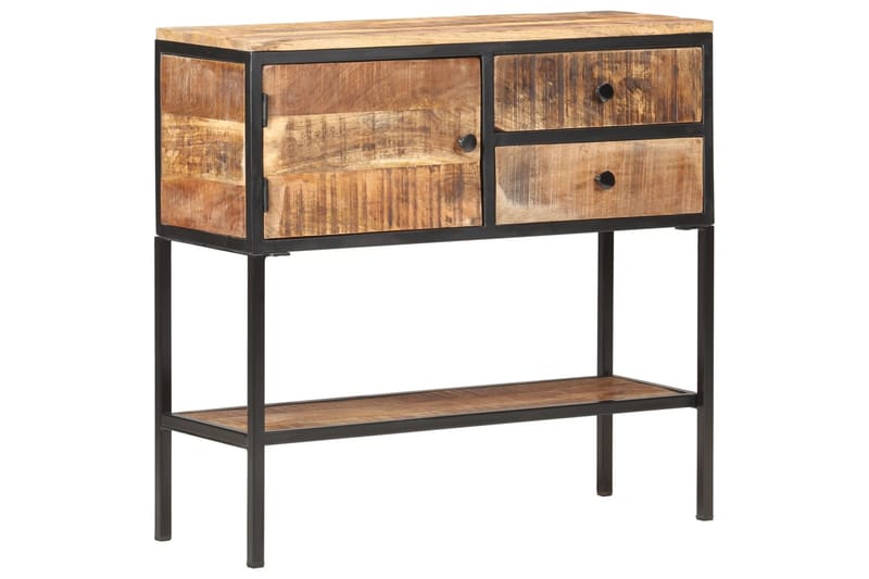 Skänk 85x30x80 cm grovt mangoträ - Brun - Förvaring - Förvaringsmöbler - Sideboard & skänk