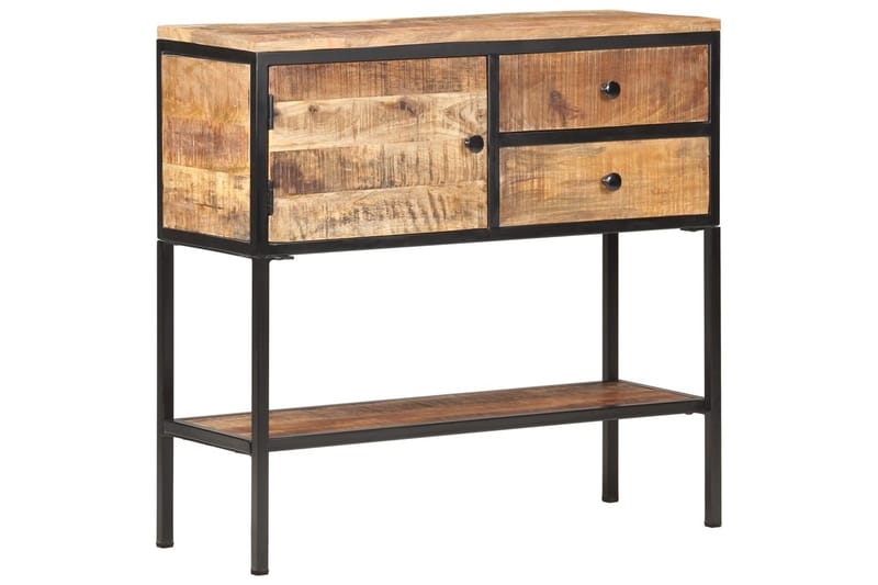 Skänk 85x30x80 cm grovt mangoträ - Brun - Förvaring - Förvaringsmöbler - Sideboard & skänk