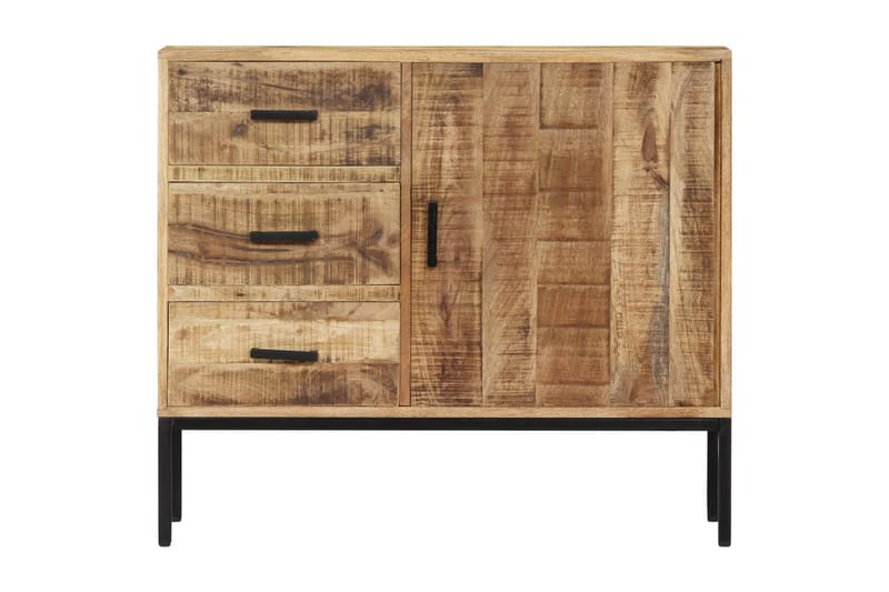 Skänk 88x30x71 cm massivt mangoträ - Brun - Förvaring - Förvaringsmöbler - Sideboard & skänk