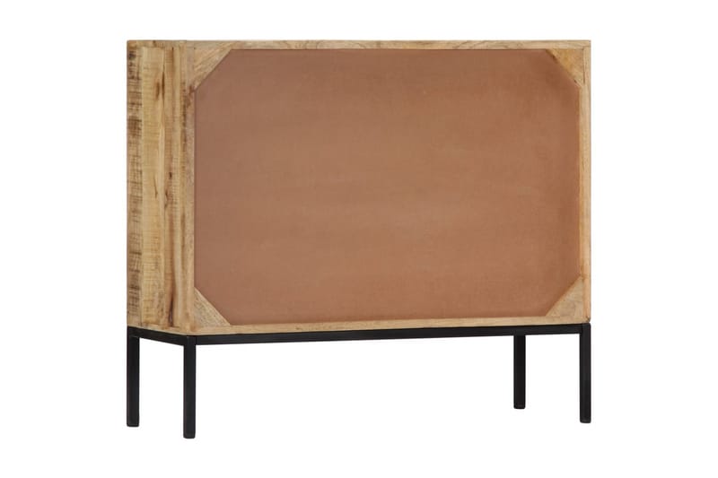 Skänk 88x30x71 cm massivt mangoträ - Brun - Förvaring - Förvaringsmöbler - Sideboard & skänk