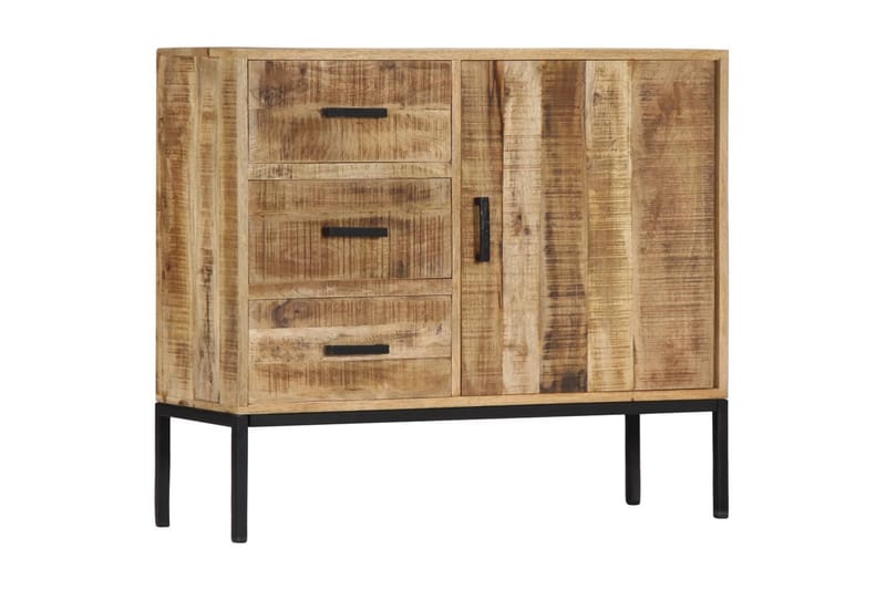 Skänk 88x30x71 cm massivt mangoträ - Brun - Förvaring - Förvaringsmöbler - Sideboard & skänk