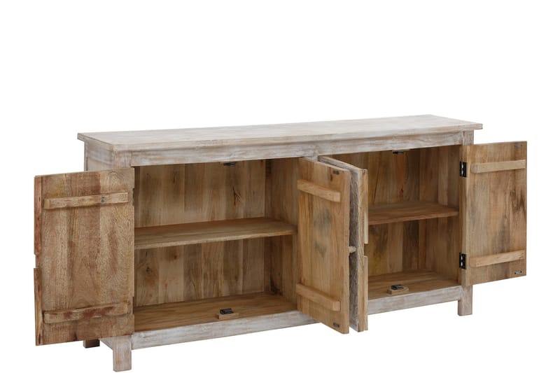 Skänk Ailey 175x40 cm - Ljusbrun - Förvaring - Förvaringsmöbler - Sideboard & skänk