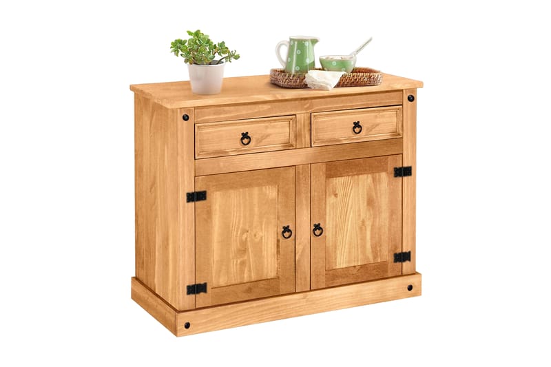 Skänk Alfredo 104 cm - Ljusbrun - Förvaring - Förvaringsmöbler - Sideboard & skänk