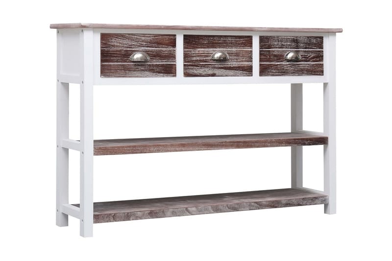 Skänk antikbrun 115x30x76 cm trä - Brun - Förvaring - Förvaringsmöbler - Sideboard & skänk