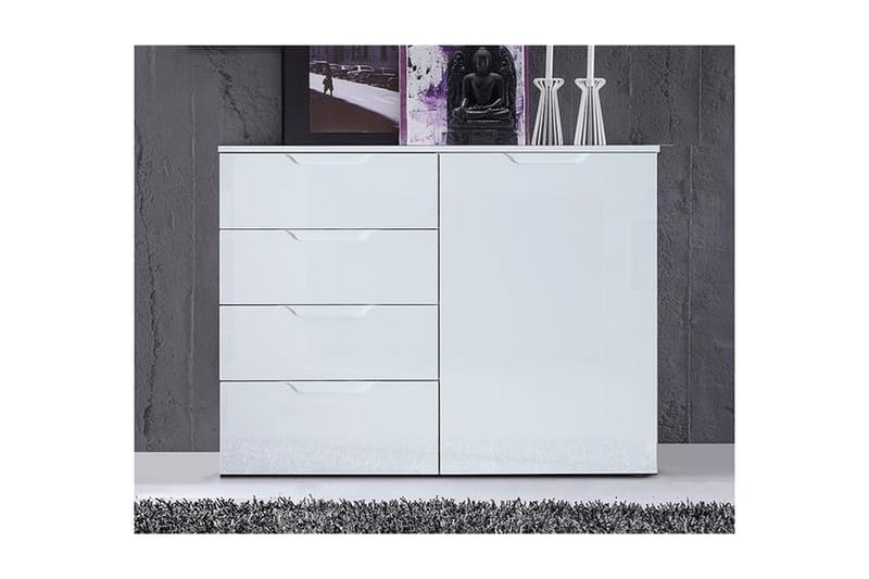 Skänk Barber 110 cm Dörr - Högglans - Förvaring - Förvaringsmöbler - Sideboard & skänk