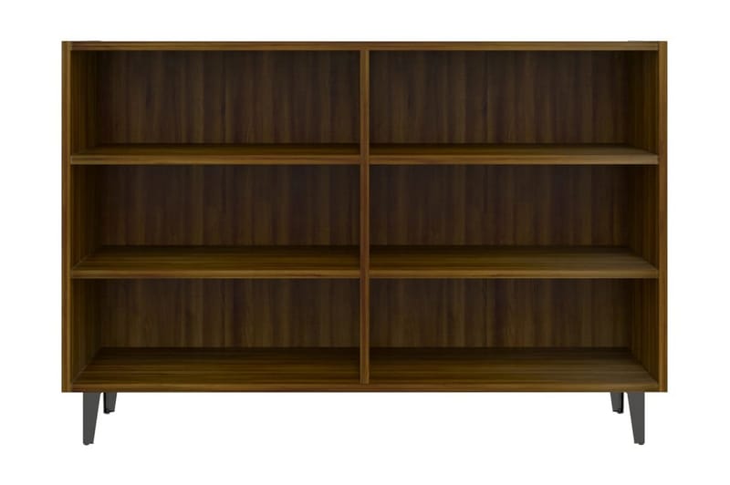 Skänk brun ek 103,5x35x70 cm spånskiva - Brun - Förvaring - Förvaringsmöbler - Sideboard & skänk