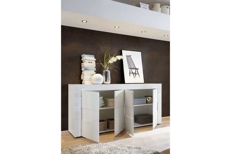 Skänk Duilia 181 cm - Vit - Förvaring - Förvaringsmöbler - Sideboard & skänk