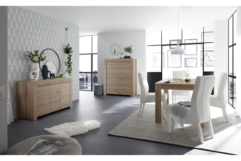 Skänk Firenze 138 cm - Brun - Förvaring - Förvaringsmöbler - Sideboard & skänk