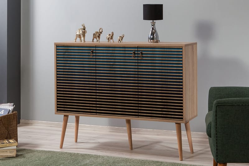 Skänk Gillberga 120 cm - Brun - Förvaring - Förvaringsmöbler - Sideboard & skänk