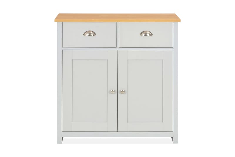 Skänk grå 79x35x81 cm - Grå - Förvaring - Förvaringsmöbler - Sideboard & skänk