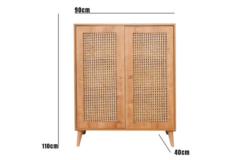 Skänk Hazeran 40 cm - Ek - Förvaring - Förvaringsmöbler - Sideboard & skänk