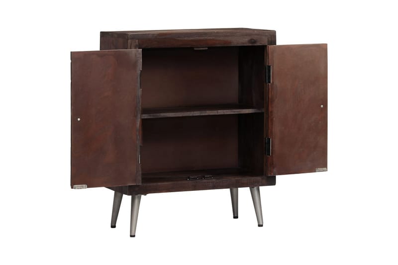 Skänk i massivt återvunnet trä 60x30x76 cm - Brun - Förvaring - Förvaringsmöbler - Sideboard & skänk