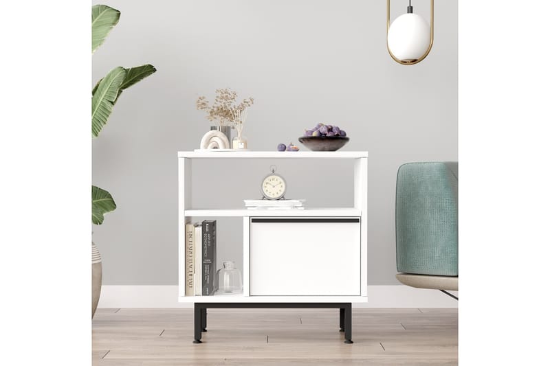 Skänk Manuja 60 cm - Vit - Förvaring - Förvaringsmöbler - Sideboard & skänk