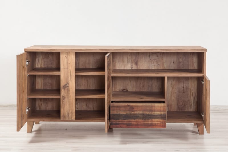 Skänk Masako Trädsilhuett - Mörkbrun - Förvaring - Förvaringsmöbler - Sideboard & skänk