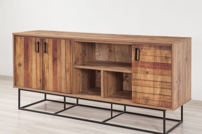 Skänk Masako Panel - Ljusbrun - Förvaring - Förvaringsmöbler - Sideboard & skänk