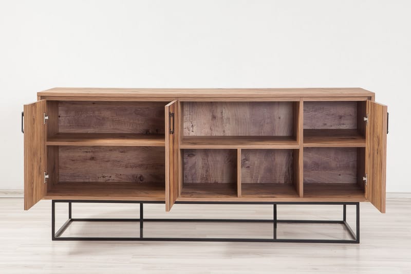 Skänk Masako Panel - Ljusbrun - Förvaring - Förvaringsmöbler - Sideboard & skänk