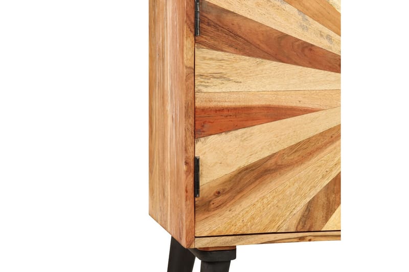 Skänk massivt mangoträ 85x30x75 cm - Brun - Förvaring - Förvaringsmöbler - Sideboard & skänk