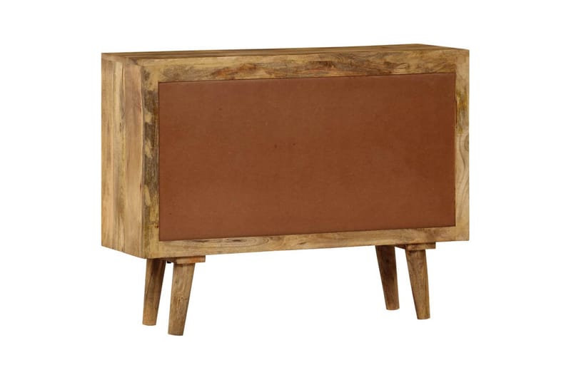 Skänk massivt mangoträ 90x30x69 cm - Brun - Förvaring - Förvaringsmöbler - Sideboard & skänk