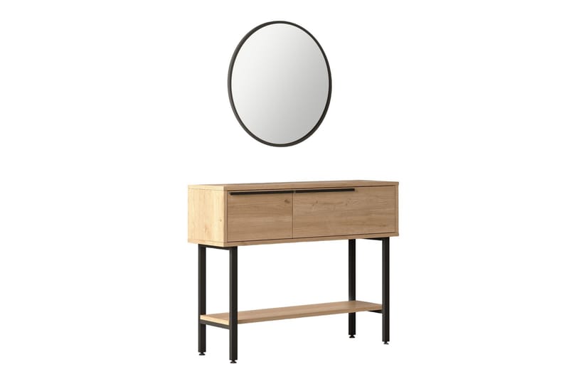 Skänk Muttun 100 cm - Valnöt - Förvaring - Förvaringsmöbler - Sideboard & skänk