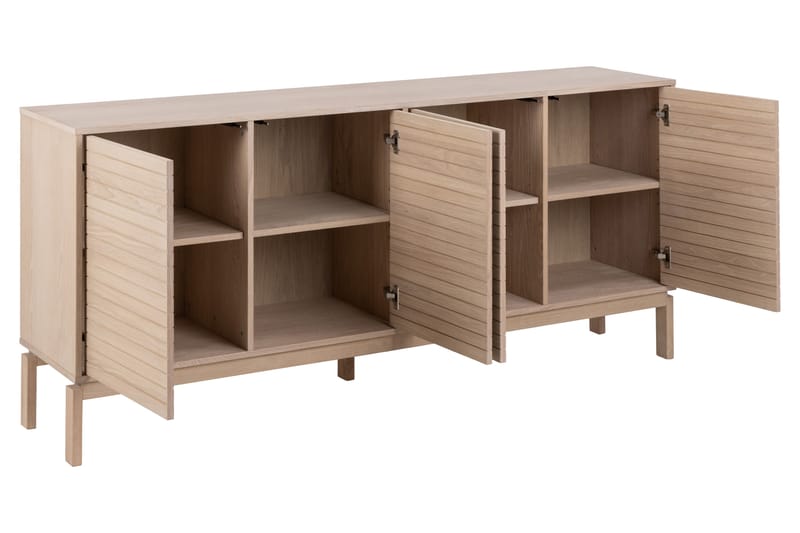 Skänk Sakie 180 cm - Vit - Förvaring - Förvaringsmöbler - Sideboard & skänk