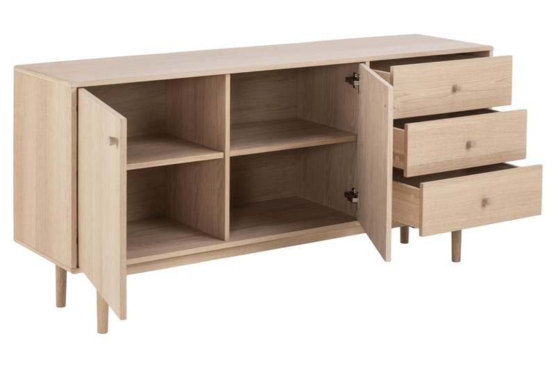 Skänk Salama 160 cm - Vit - Förvaring - Förvaringsmöbler - Sideboard & skänk