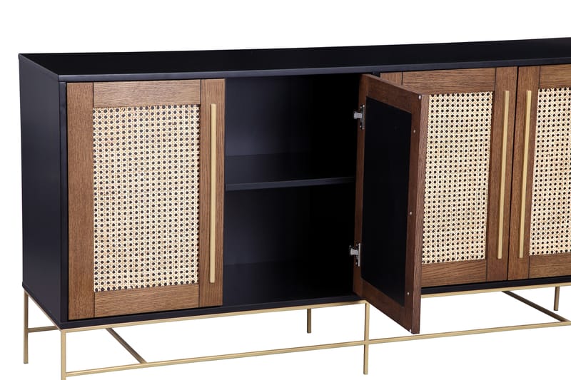 Skänk Shanell 160 cm - Brun - Förvaring - Förvaringsmöbler - Sideboard & skänk