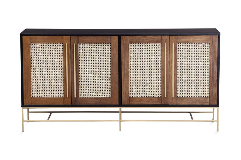 Skänk Shanell 160 cm - Brun - Förvaring - Förvaringsmöbler - Sideboard & skänk