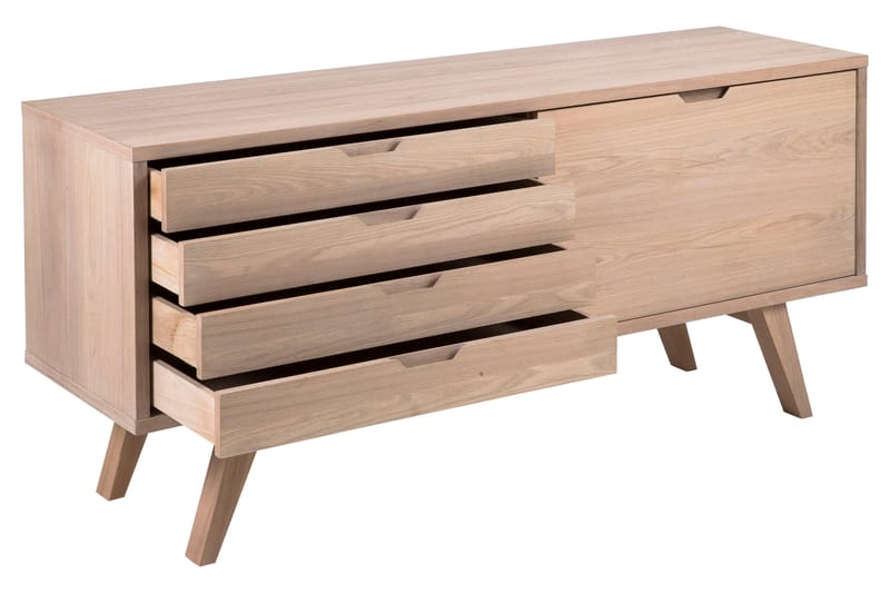 Skänk Simmadon 160 cm - Vit - Förvaring - Förvaringsmöbler - Sideboard & skänk