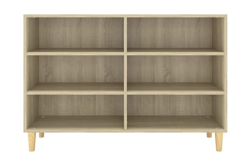 Skänk sonoma-ek 103,5x35x70 cm spånskiva - Ek - Förvaring - Förvaringsmöbler - Sideboard & skänk