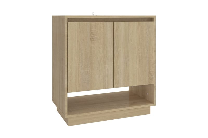 Skänk sonoma-ek 70x41x75 cm spånskiva - Ek - Förvaring - Förvaringsmöbler - Sideboard & skänk