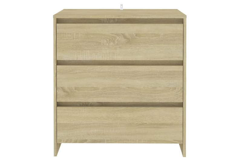 Skänk sonoma-ek 70x41x75 cm spånskiva - Ek - Förvaring - Förvaringsmöbler - Sideboard & skänk