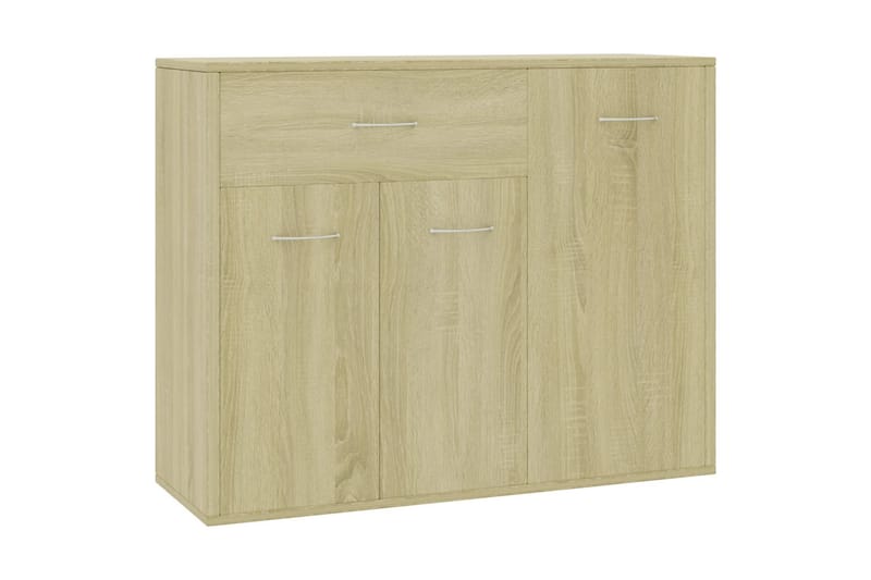 Skänk sonoma-ek 88x30x70 cm spånskiva - Brun - Förvaring - Förvaringsmöbler - Sideboard & skänk