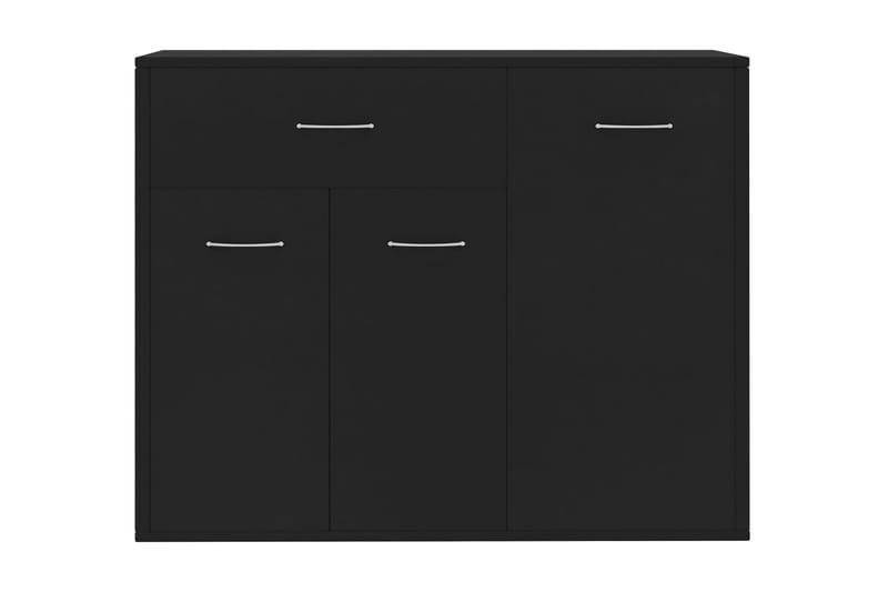 Skänk svart 88x30x70 cm spånskiva - Svart - Förvaring - Förvaringsmöbler - Sideboard & skänk