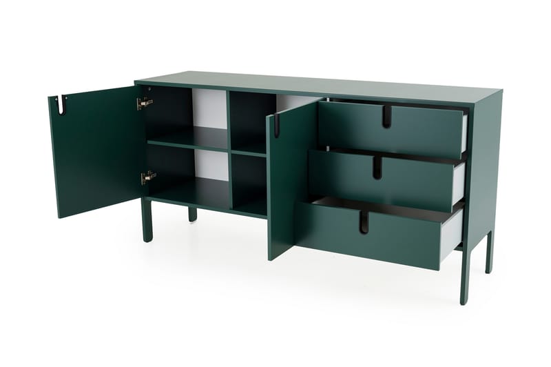 Skänk Uno 171x46 cm - Grön - Förvaring - Förvaringsmöbler - Sideboard & skänk