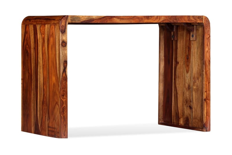 Skänk/skrivbord massivt sheshamträ brun - Brun - Förvaring - Förvaringsmöbler - Sideboard & skänk