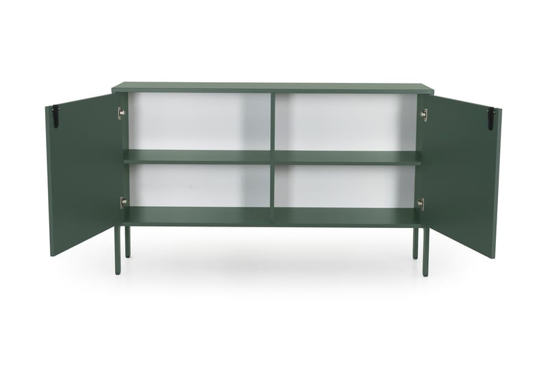 Skåp Uno 148x40 cm - Grön - Förvaring - Förvaringsmöbler - Sideboard & skänk