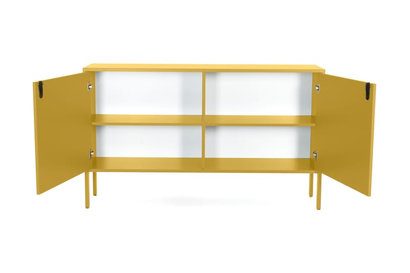 Skåp Uno 148x40 cm - Gul - Förvaring - Förvaringsmöbler - Sideboard & skänk