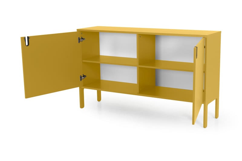 Skåp Uno 148x40 cm - Gul - Förvaring - Förvaringsmöbler - Sideboard & skänk