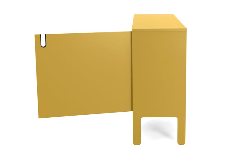 Skåp Uno 148x40 cm - Gul - Förvaring - Förvaringsmöbler - Sideboard & skänk