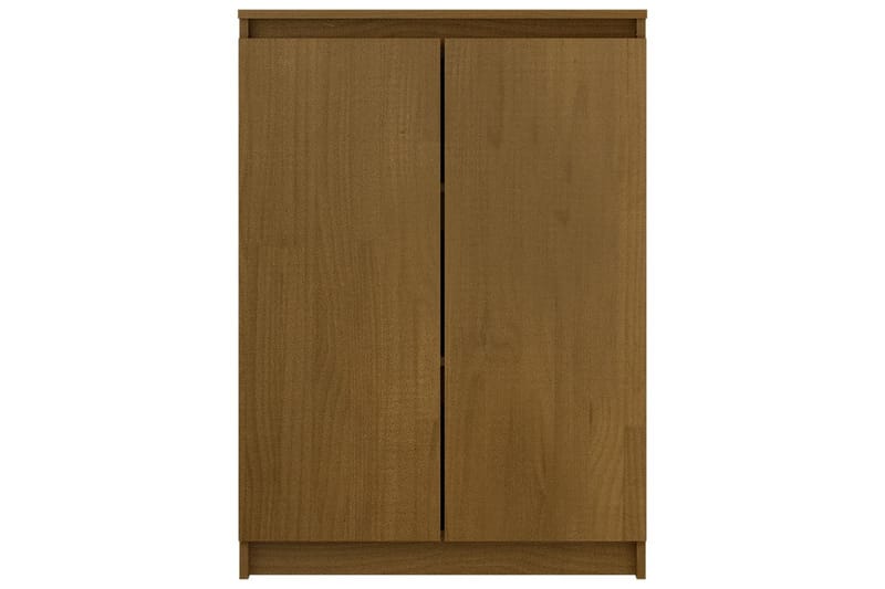 Skänk honungbrun 60x36x84 cm massivt furuträ - Brun - Förvaring - Förvaringsmöbler - Sideboard & skänk