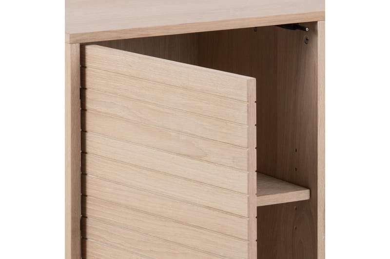 Skänk Sakie 135,4 cm - Vit - Förvaring - Förvaringsmöbler - Sideboard & skänk