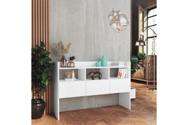 Skänk vit 105x30x70 cm spånskiva - Vit - Förvaring - Förvaringsmöbler - Sideboard & skänk