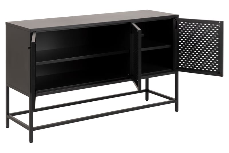 Skänk Wiester 125 cm - Svart - Förvaring - Förvaringsmöbler - Sideboard & skänk