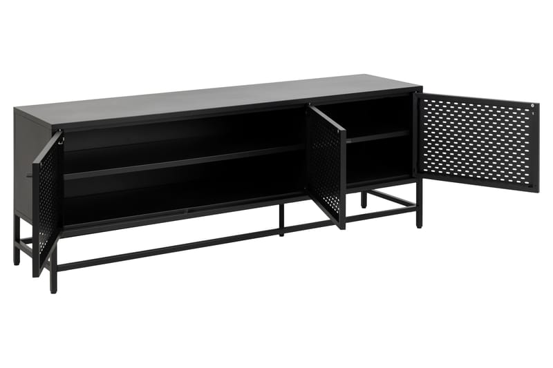 Skänk Wiester 160 cm - Svart - Förvaring - Förvaringsmöbler - Sideboard & skänk