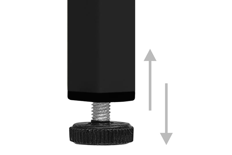 Garderob 90x50x180 cm svart stål - Svart - Förvaring - Garderober & garderobssystem